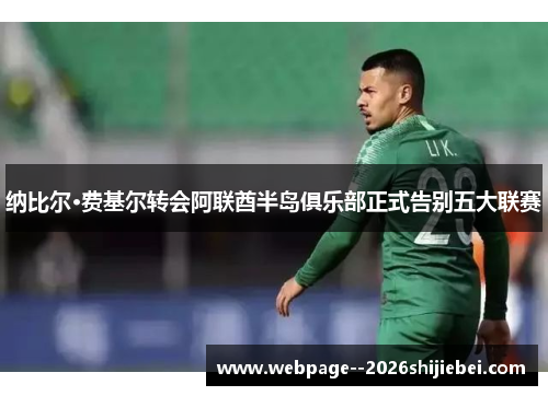 纳比尔·费基尔转会阿联酋半岛俱乐部正式告别五大联赛